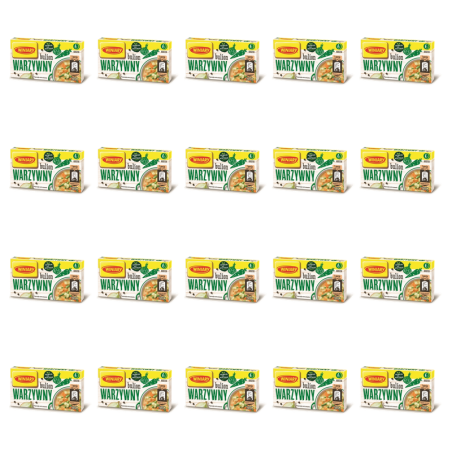 WINIARY Bulion Warzywny 60g (6 sztuk) X20