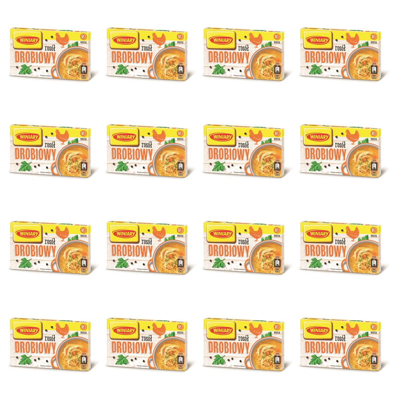 WINIARY Rosół drobiowy 180g (18 kostek) X16