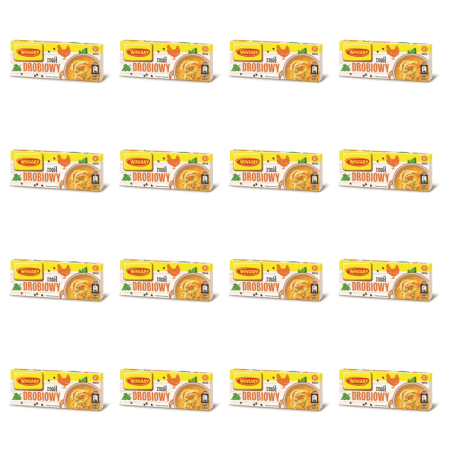 WINIARY Rosół drobiowy 120g (12 kostek) X16