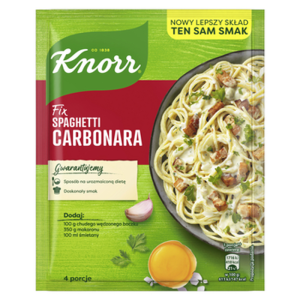 Knorr Fix Spaghetti Carbonara 38g X22