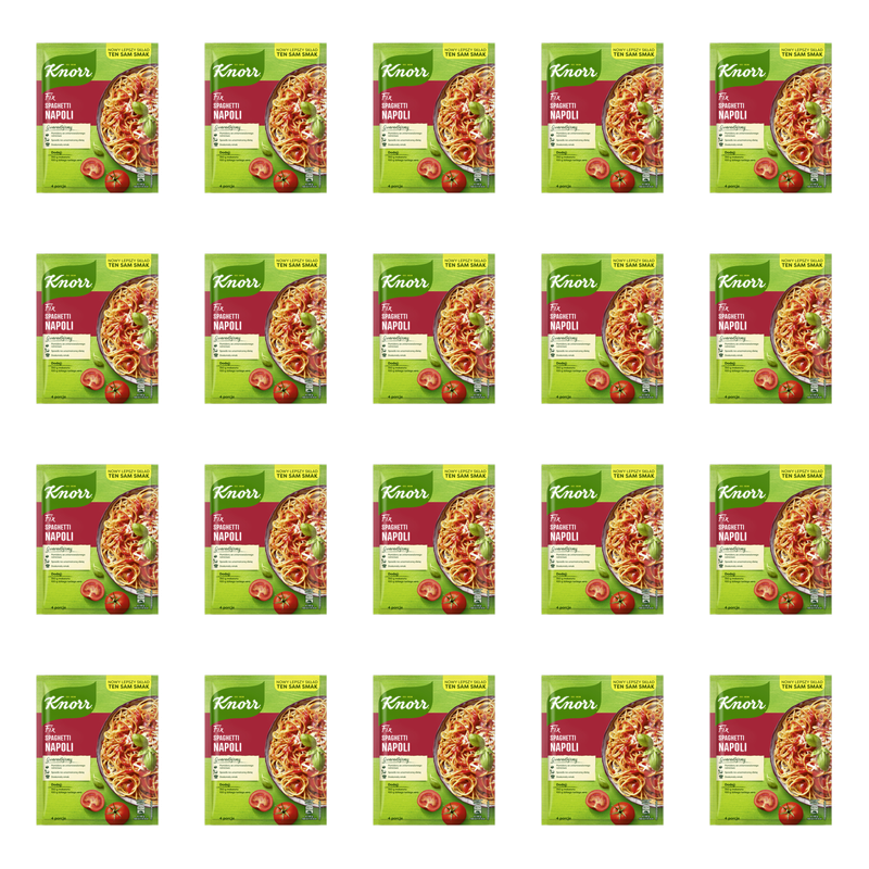 Knorr Fix Spaghetti Napoli 45g X20