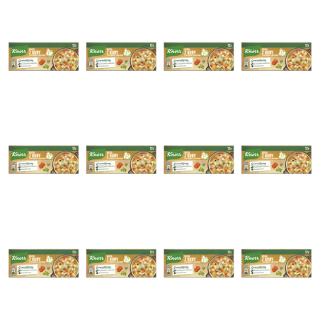 Knorr Rosół z kury z pietruszką i lubczykiem 120 g (12 kostek) X12