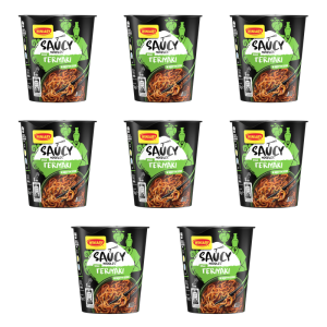 WINIARY streetfood Nudle smak klasyczny Teriyaki 75g X8