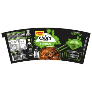 WINIARY streetfood Nudle smak klasyczny Teriyaki 75g X8