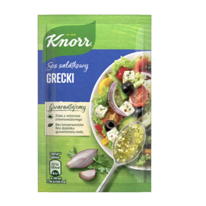 Knorr Sos sałatkowy Grecki 9 g