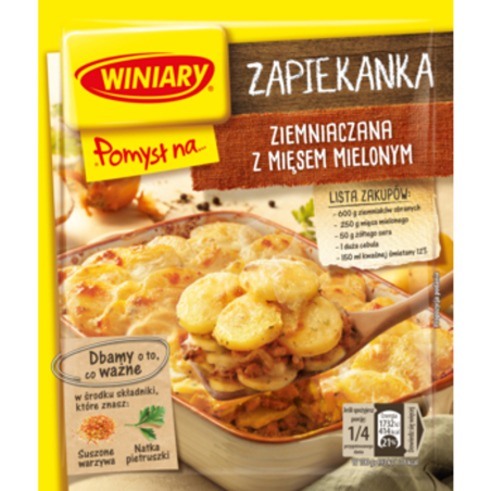 WINIARY Pomysł na... Zapiekanka ziemniaczana z mięsem mielonym 42g