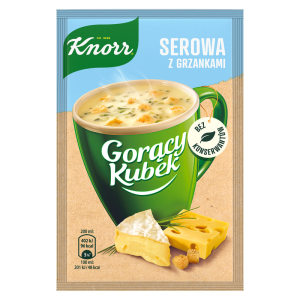 Knorr Gorący Kubek Serowa z grzankami 22g