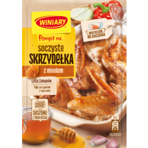 WINIARY Pomysł na... Soczyste skrzydełka z miodem 28g
