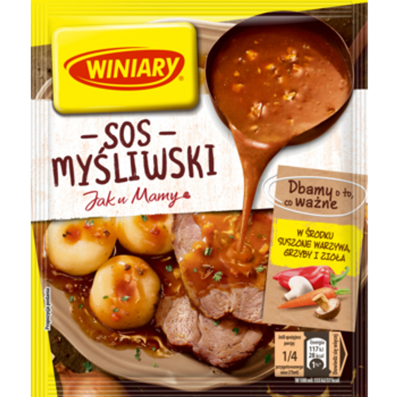 WINIARY Jak u Mamy Sos myśliwski 30g