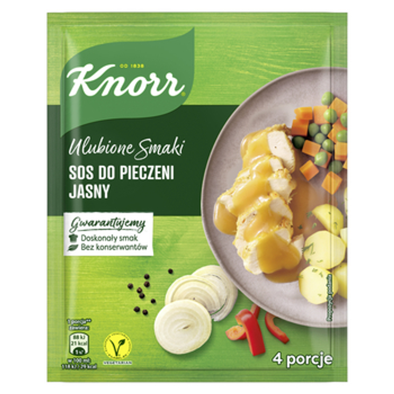 Knorr Ulubione Smaki Sos do pieczeni Sos do pieczeni jasny 25 g