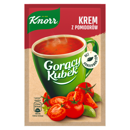 Knorr Gorący Kubek Krem z pomidorów 19g