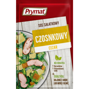 Sos sałatkowy czosnkowy cezar 9g Prymat