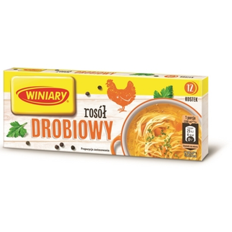 WINIARY Rosół drobiowy 120g (12 kostek)