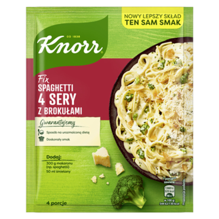 Knorr Fix 4 sery z brokułami 39g