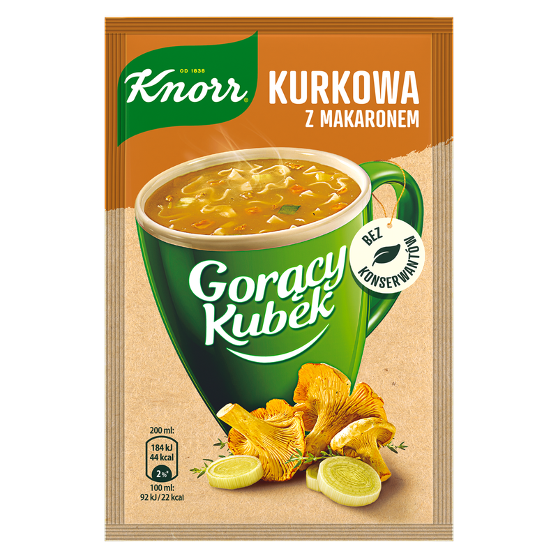 Knorr Gorący Kubek Kurkowa z makaronem 13g