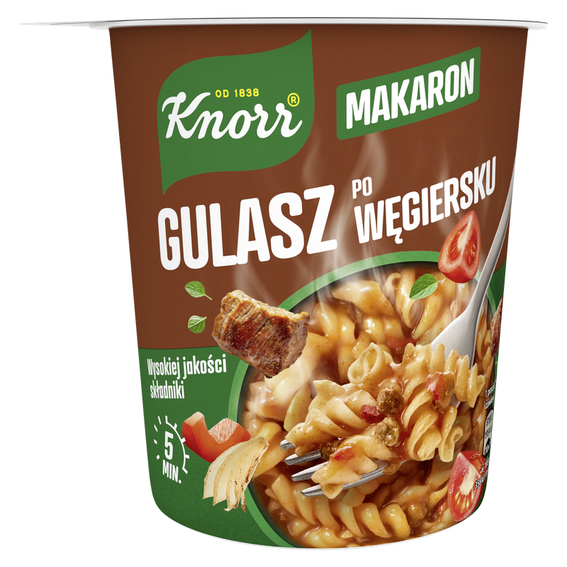 Knorr Danie Makaron z sosem gulaszowym 53g