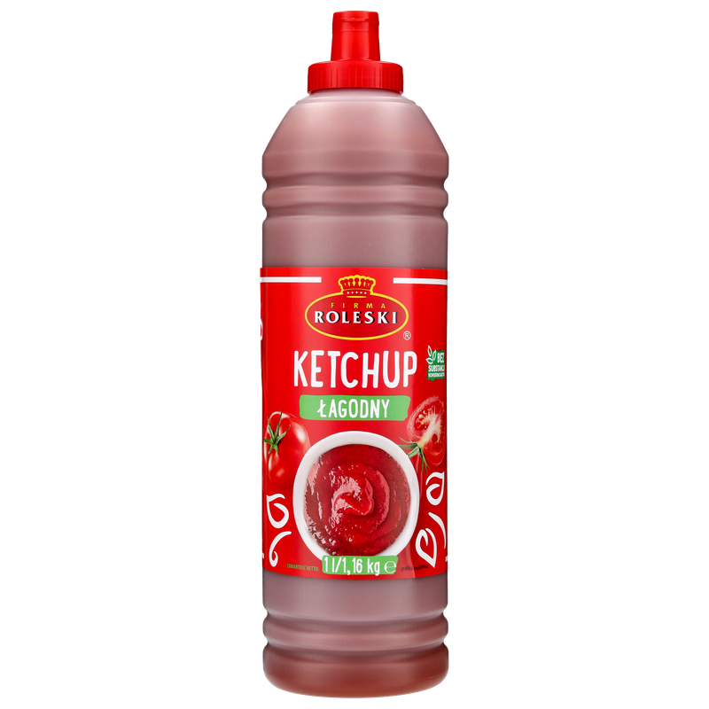 Roleski Ketchup Łagodny 1L