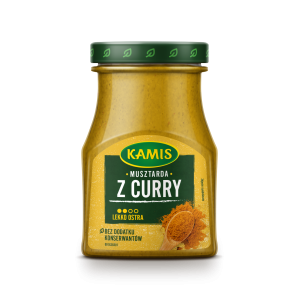 Kamis Musztarda z curry 185 g