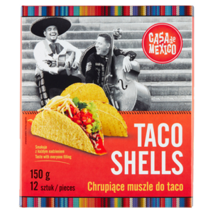 Casa De Mexico taco shells 150g