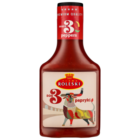 Roleski sos 3 papryki 360g