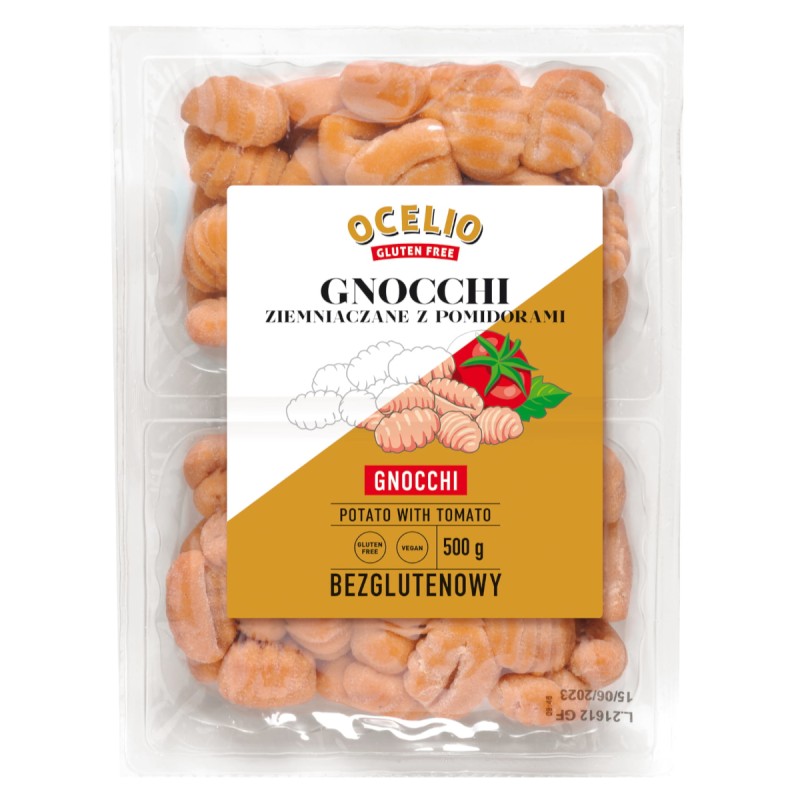 Ocelio bezglutenowe gnocchi z pomidorem 500 g