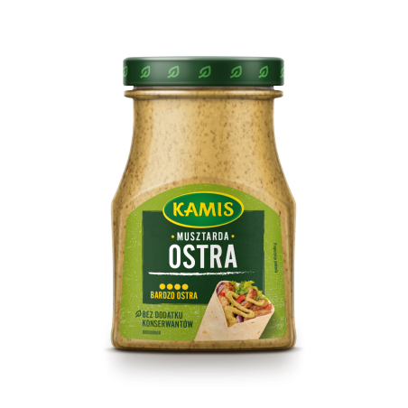Kamis Musztarda Ostra 180g