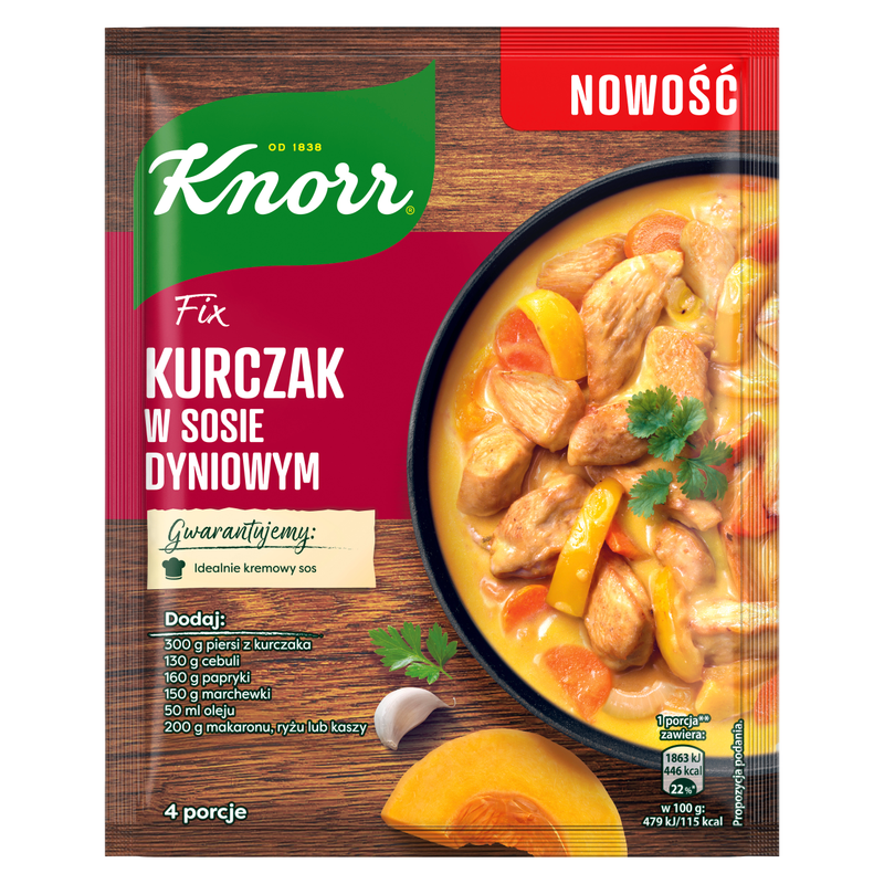 Knorr Fix Kurczak w sosie dyniowym 49g