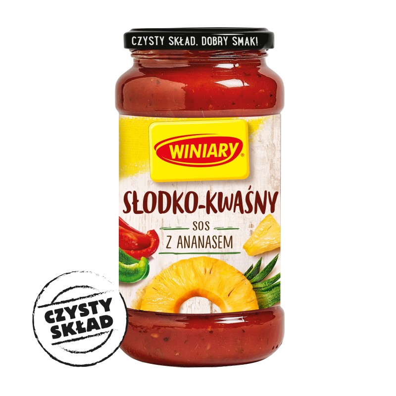 WINIARY Sos Słodko-Kwaśny 500g