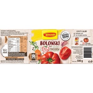 WINIARY Sos Bolonski 500g