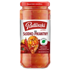 Pudliszki Sos słodko-pikantny 480g