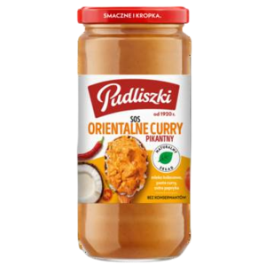 Pudliszki Sos orientalne curry pikantny 480g