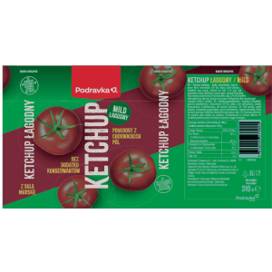 Podravka Ketchup łagodny 310g