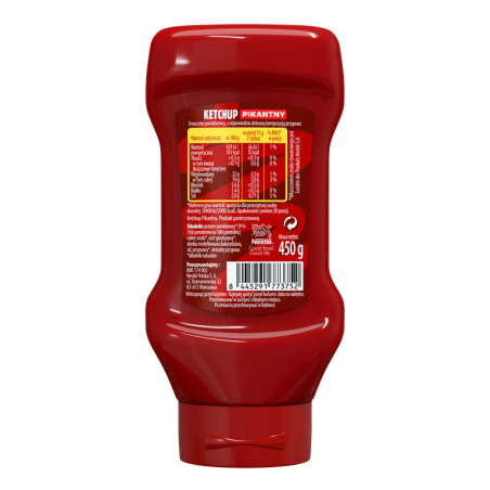 WINIARY Ketchup Pikantny 450g