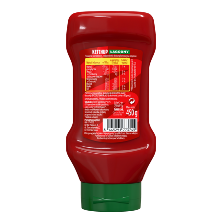 WINIARY Ketchup Łagodny 450g