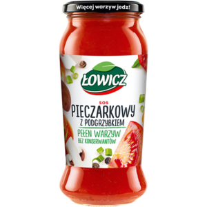Łowicz Sos Pieczarkowy z Podgrzybkiem 500g
