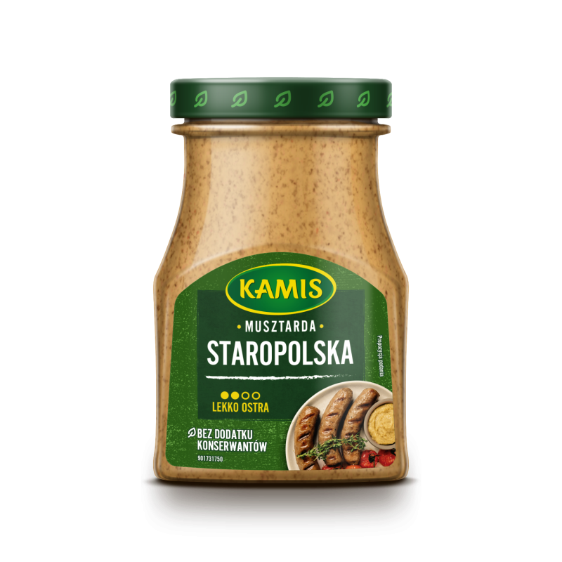 Kamis Musztarda staropolska 185 g