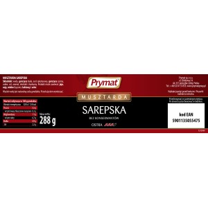 Musztarda sarepska 288g Prymat