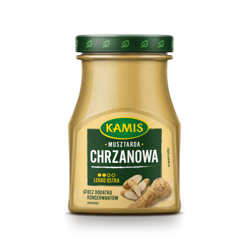 KAMIS Musztarda Chrzanowa 185g