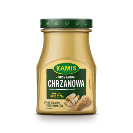 KAMIS Musztarda Chrzanowa 185g