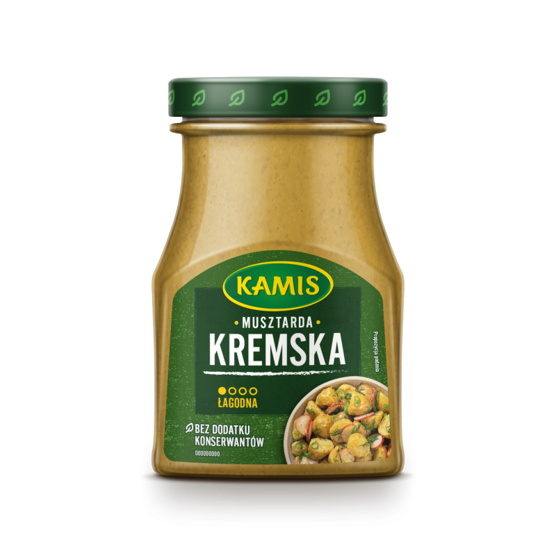 Kamis Musztarda kremska 185 g