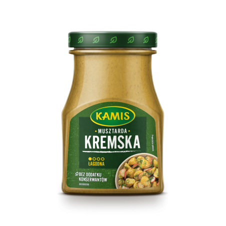 Kamis Musztarda kremska 185 g