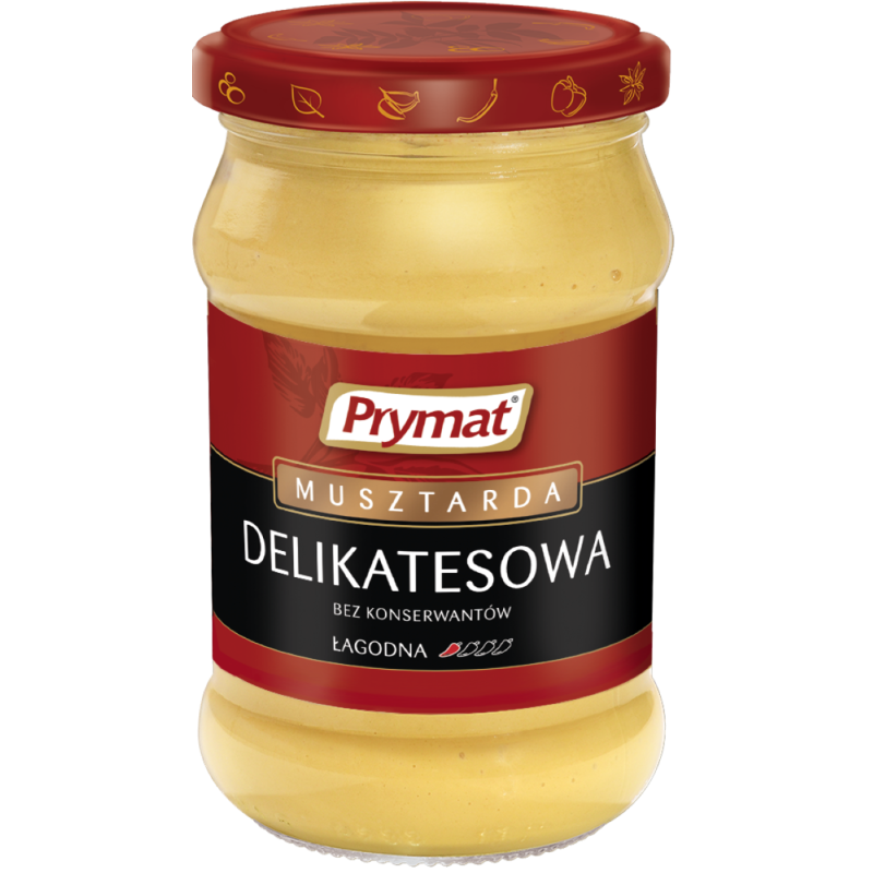 Musztarda delikatesowa 296 g Prymat