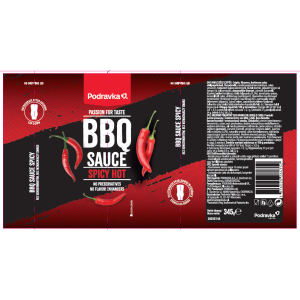 Podravka Sos BBQ z chili średnio ostry 345g