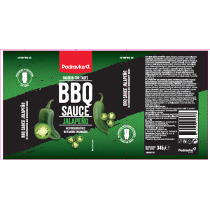 Podravka Sos BBQ jalepeno 345g