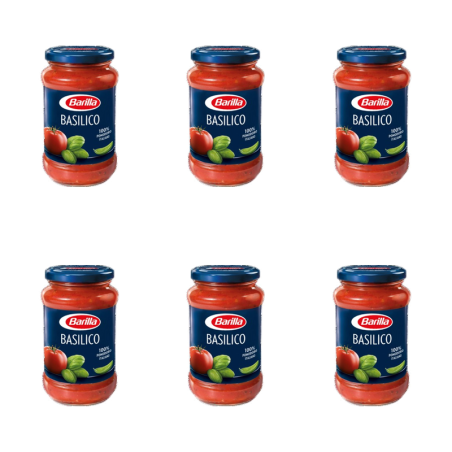 BARILLA Sos Basilico pomidorowy z bazylią 400 g X6