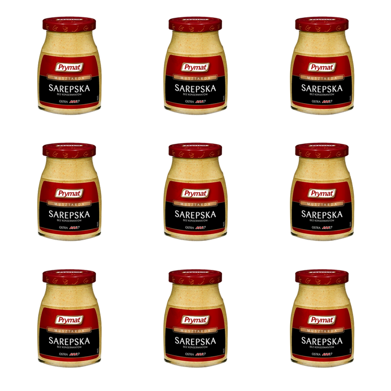 Musztarda Sarepska 180g Prymat X9