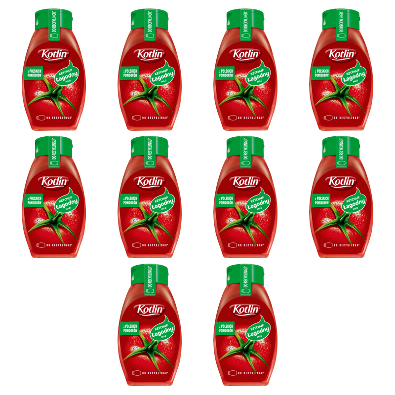 Kotlin Ketchup łagodny 450 g X10