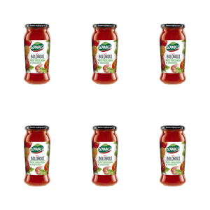 Łowicz Sos Boloński w Słoiku - Pomidorowy do Makaronu Spaghetti Włoski 500g X6