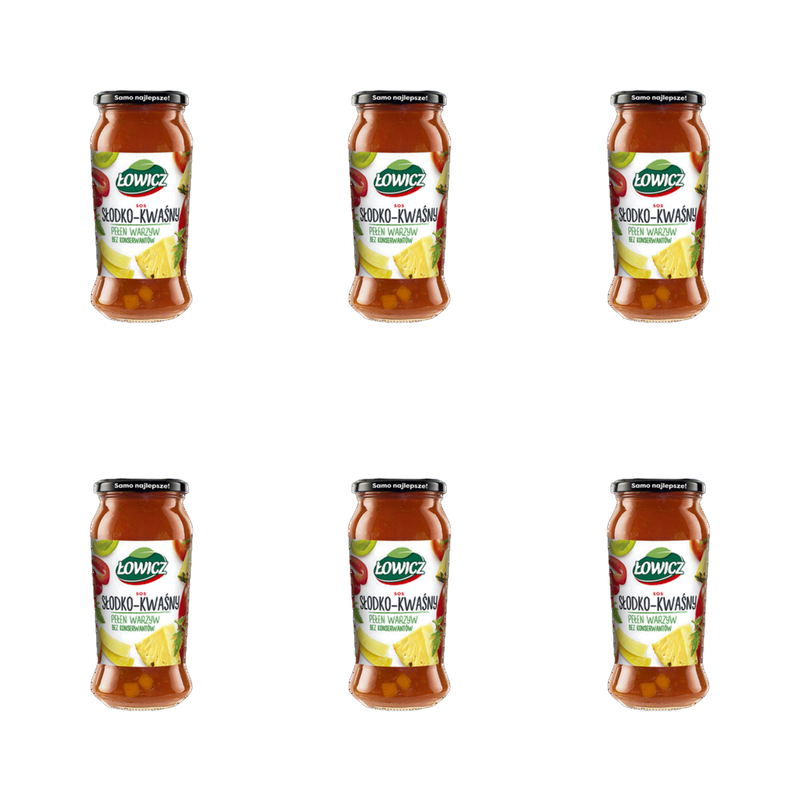 Łowicz Sos słodko-kwaśny 500 g X6