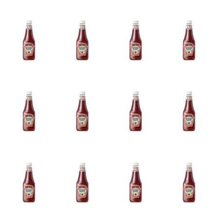 Heinz Ketchup Pikantny - Sos Pomidorowy na Grill Bez Konserwantów 570g X12